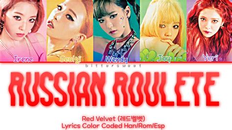 russian roulette lyrics english|Russian Roulette (Color Coded Han.